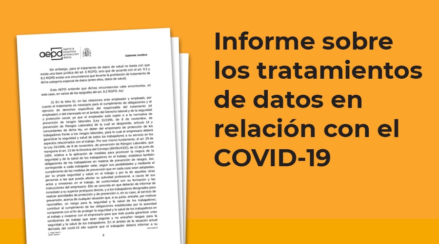 El coronavirus i la seva afectació a la protecció de dades